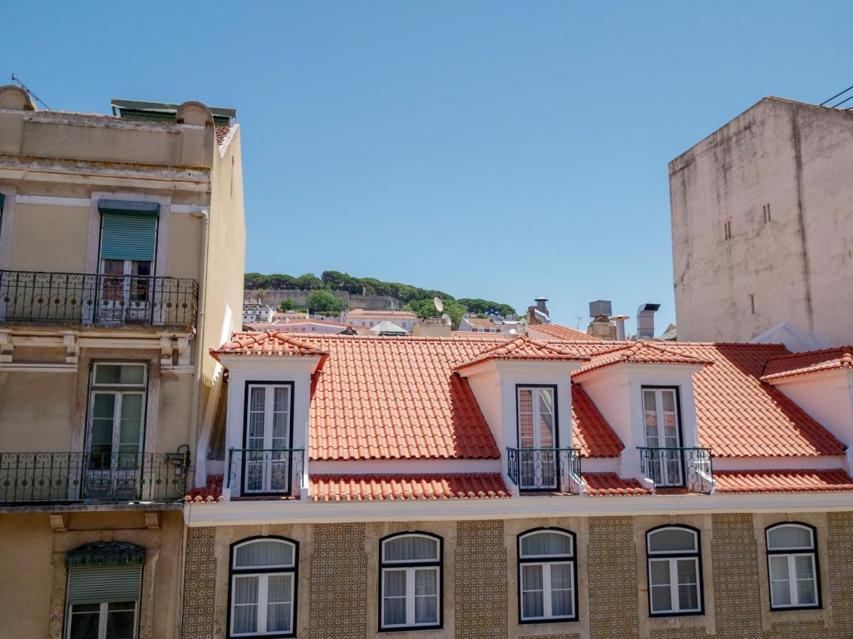 Augusta 229-5E-City Center Apt- Balcony & Elevator Lisboa Eksteriør bilde
